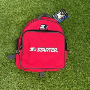 VINTAGE STARTER Backpack Bag Red Youth Size